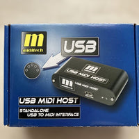 Midi Interfaces Miditech Usb Host