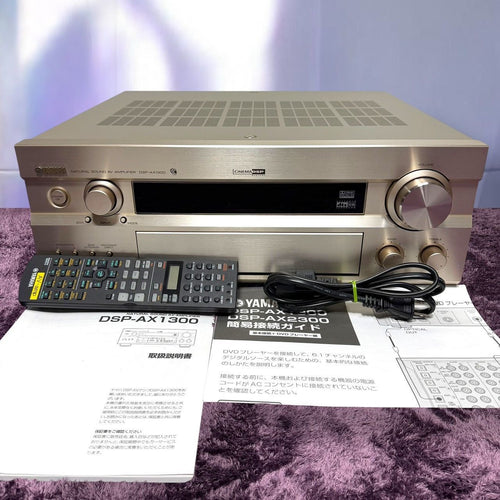 Yamaha Av Amplifier Dsp-Ax1300 6.1Ch Dsp 9
