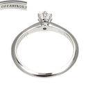 Tiffany Ring Pt950 0.25Ct E Vvs1