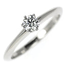 Tiffany Ring Pt950 0.25Ct E Vvs1