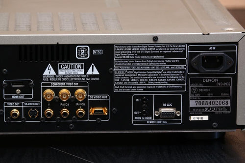 Denon Cd Sacd Players Dvd-3930 Cd/Dvd/Sacd