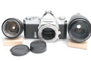 Nikomat Slr Camera (Film) /43-86Mm/80-200Mm
