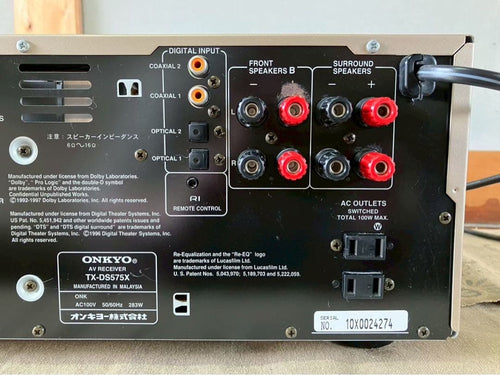 Cd Sacd Player Onkyo Av Receivder