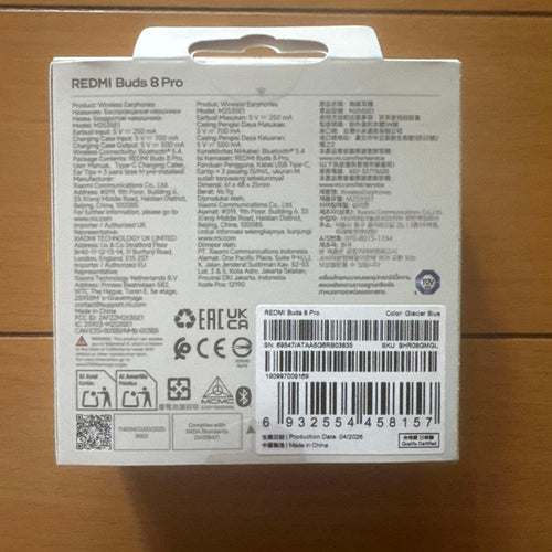 Xiaomi Wireless Earphones Redmi Buds 8 Pro Glacier Blue