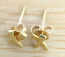 Tiffany Earrings (Pairs) K18Yg 1.5G