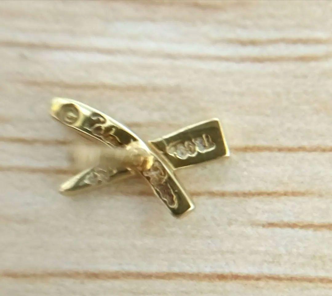 Tiffany Earrings (Pairs) K18Yg 1.5G