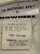 A Bathing Ape T-Shirts Nowhere Print Tee Least Orgy2 Nigo Jonio