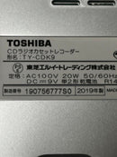 Toshiba Radio And Boombox Ty-Cdk9 Cd