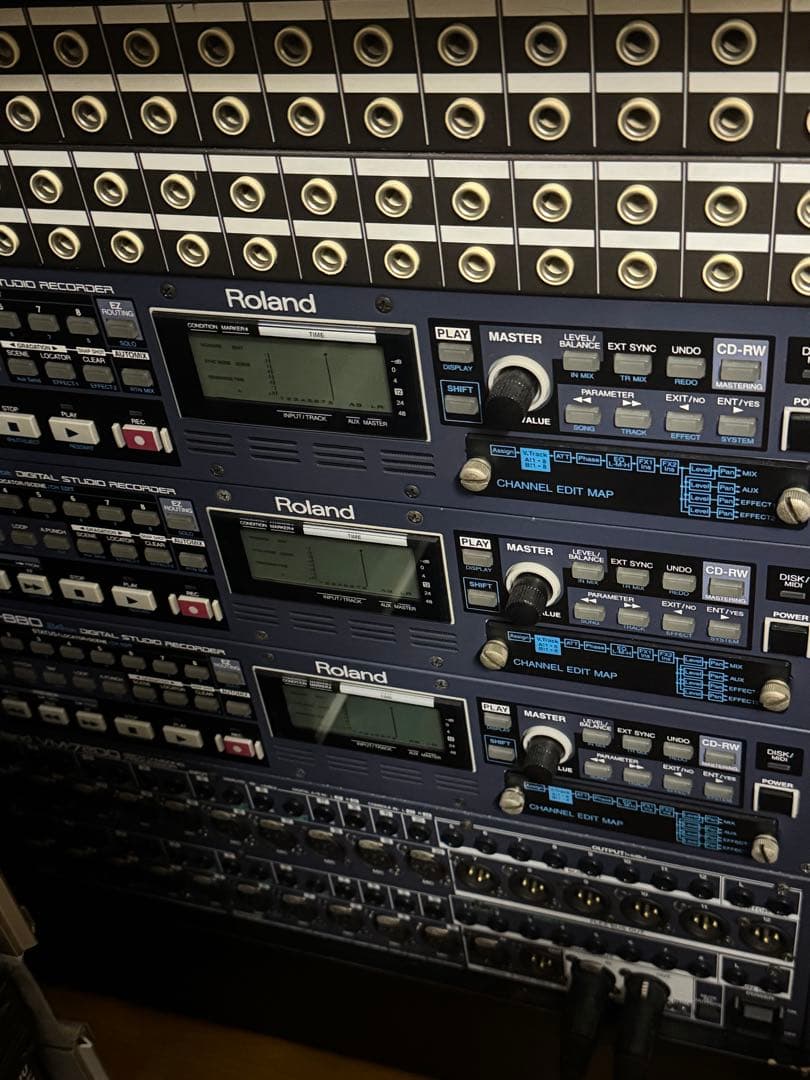 Roland Digital Mixer Vm7200 Ds-90 Vsr880X3 Vs8F3