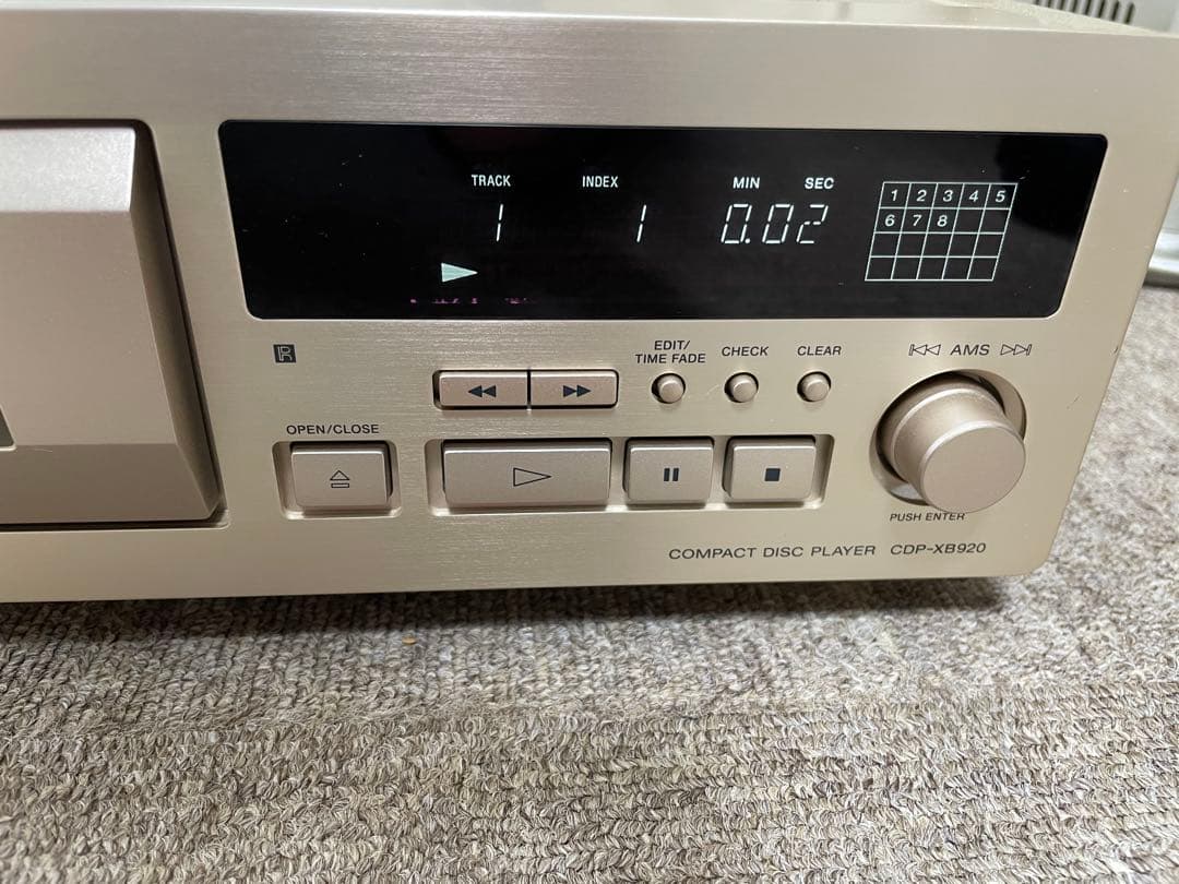 Sony Cd Sacd Player Cdp-Xb920