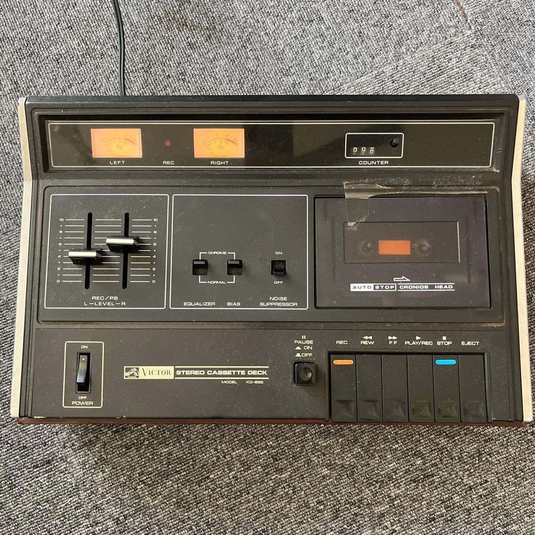 Cd Md Cassette Deck Victor Kd-655