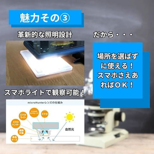 Microscope Microhunter Lite