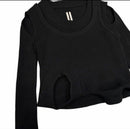 Rick Owens Knitted Tops Sweaters Rickowens21Awbananadeconstructedsweater