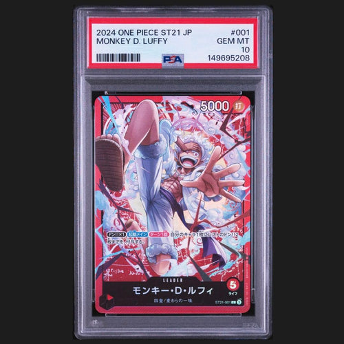One Piece Card Game Psa10 Ex 5