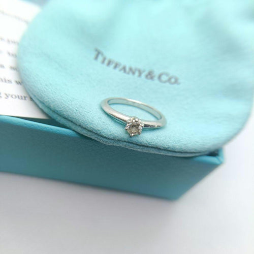 Tiffany Rings 8 0.21Ct