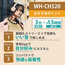 Others (Sony) Wh-Ch520 Bluetooth 147G 50 3 1.5