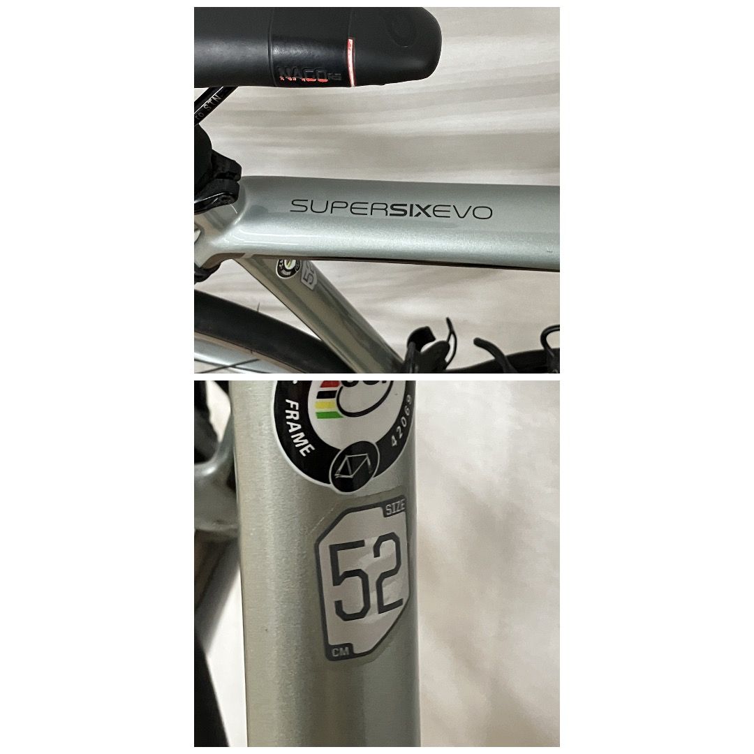 Road Bike Cannondale Super Six Evo Carbon Shimano 105 2019 52 S11406330