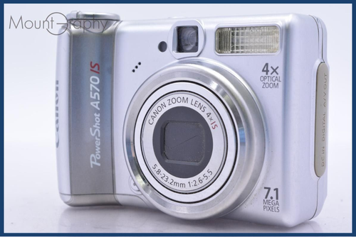 Compact Digital Camera Canon Power Shot A570 Is 4X #Yk7434