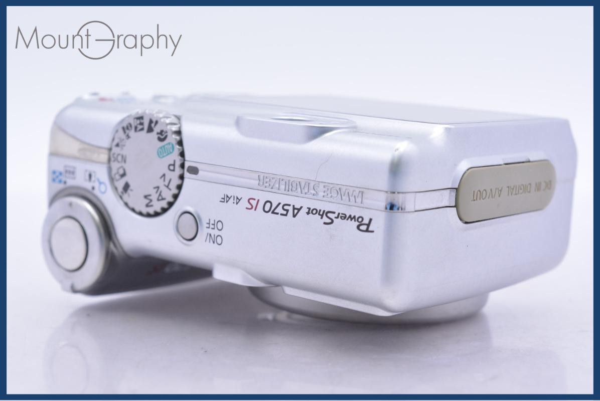 Compact Digital Camera Canon Power Shot A570 Is 4X #Yk7434