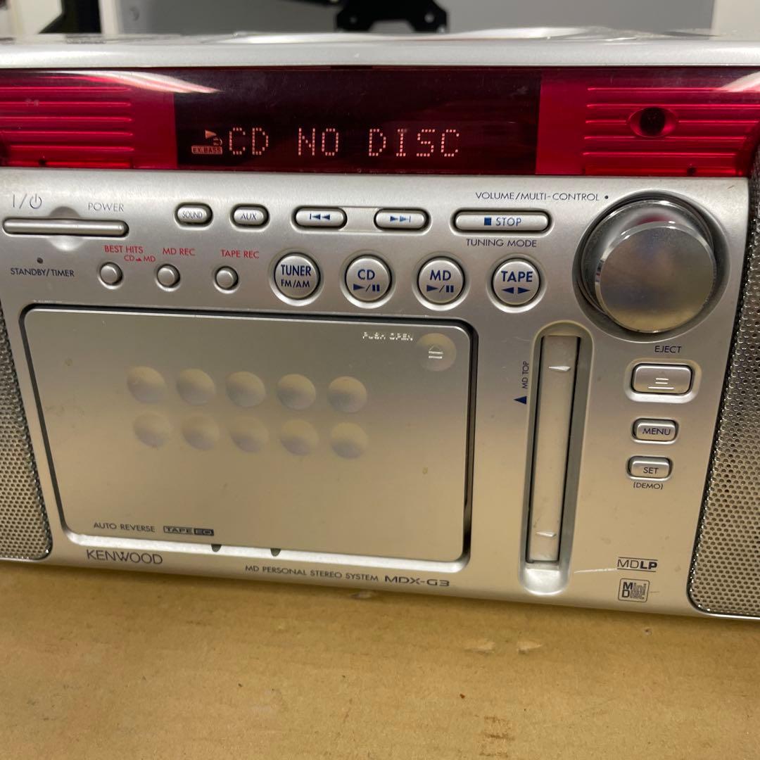 Portable Cd Players Kenwood Mdx-G3 Md -3 D