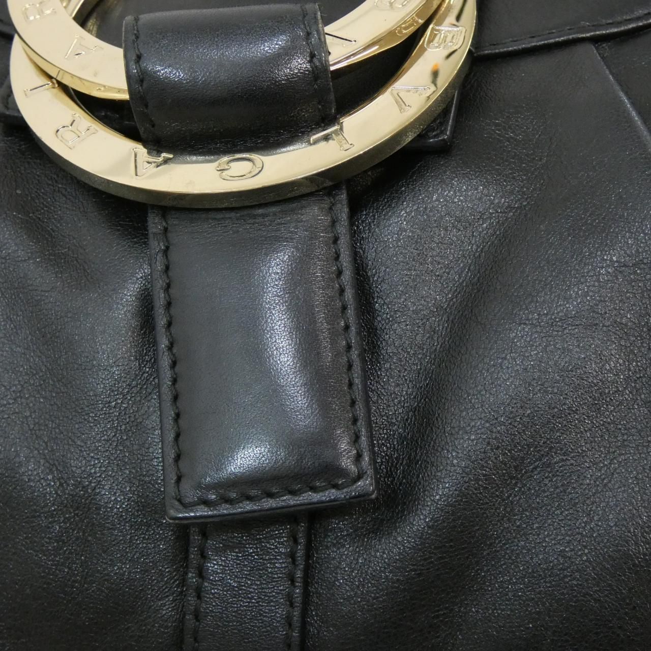 Bvlgari Shoulder Bag 31421 Black( Gold(