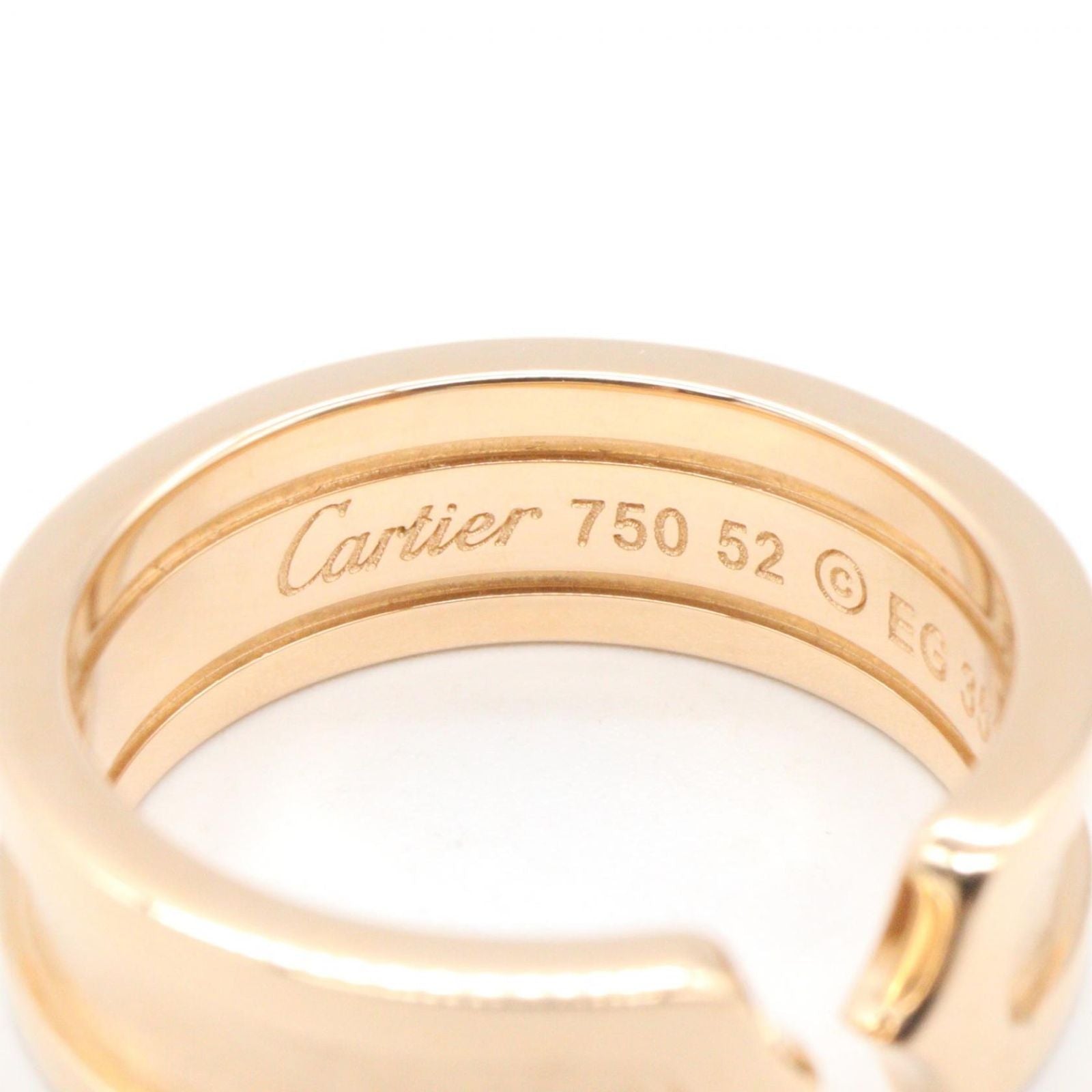 Cartier Ring C2 K18Pg Used A