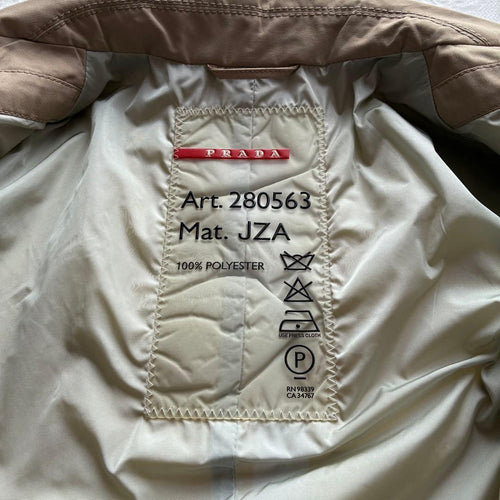 Prada Sport Nylon Jackets 00S Gore-Tex Tech Jacket