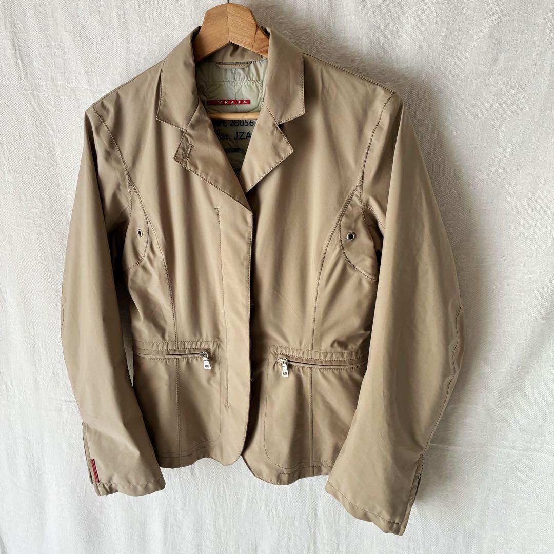 Prada Sport Nylon Jackets 00S Gore-Tex Tech Jacket