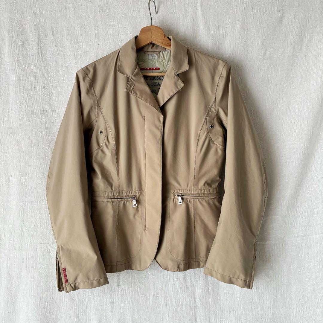 Prada Sport Nylon Jackets 00S Gore-Tex Tech Jacket