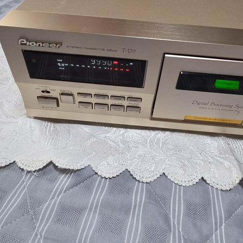 Cd, Md Cassette Decks Pioneer T-D7