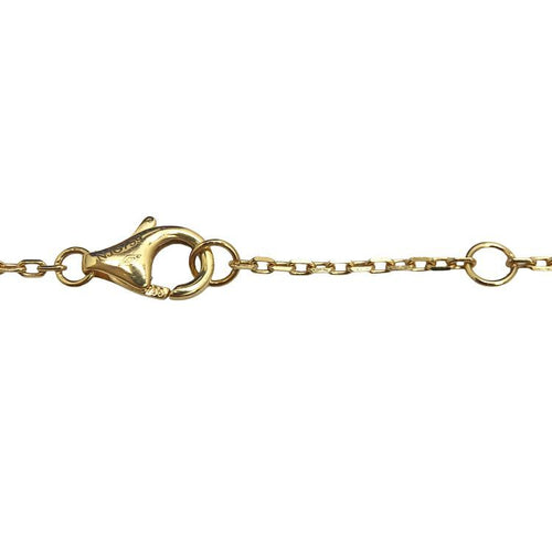 Cartier Necklace Juste Un Clou Half Diamonds B7224889 K18Yg 750Yg