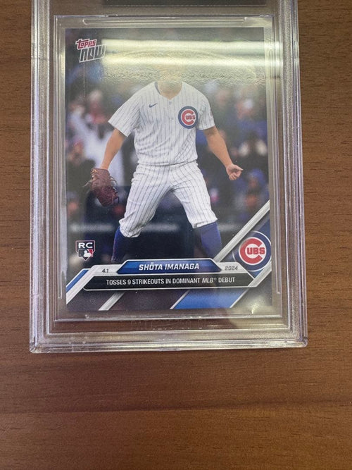 Mlb Topps Shota Imanaga #27 Bgs 10