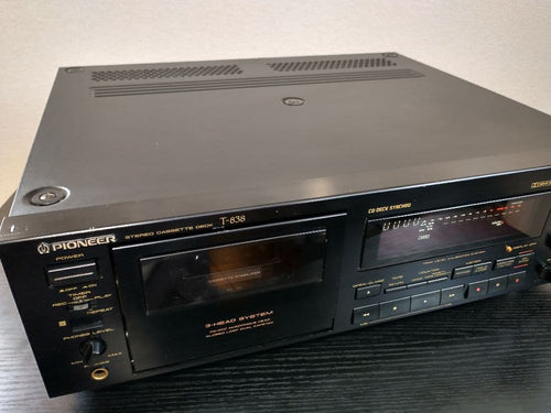 Pioneer Cd Md Cassette Deck T-838