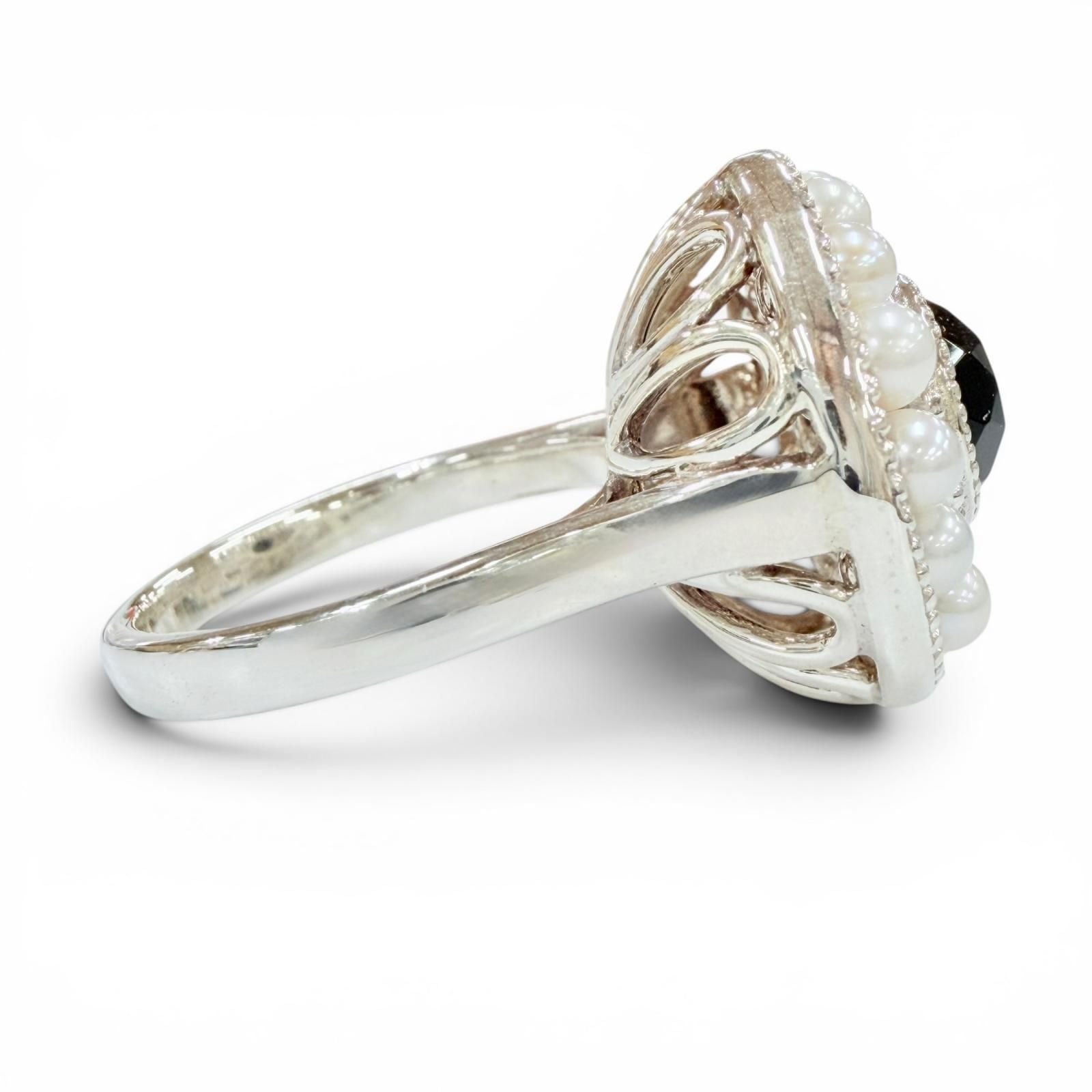 Tiffany Ring Tiffany&Co. 925 14P Jp17 9.6G (Color)