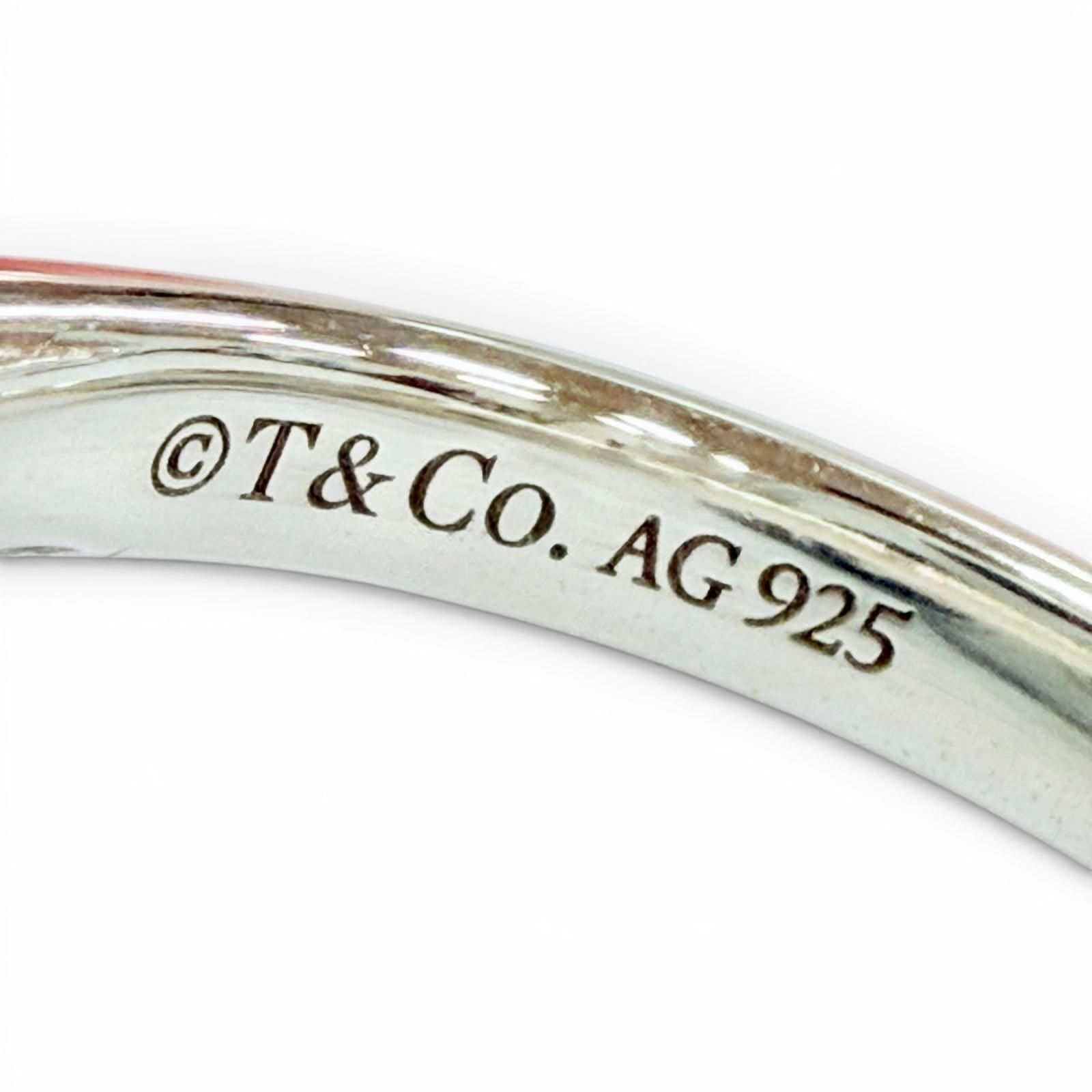 Tiffany Ring Tiffany&Co. 925 14P Jp17 9.6G (Color)