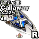 Callaway Golf Single Iron X-22 4 R