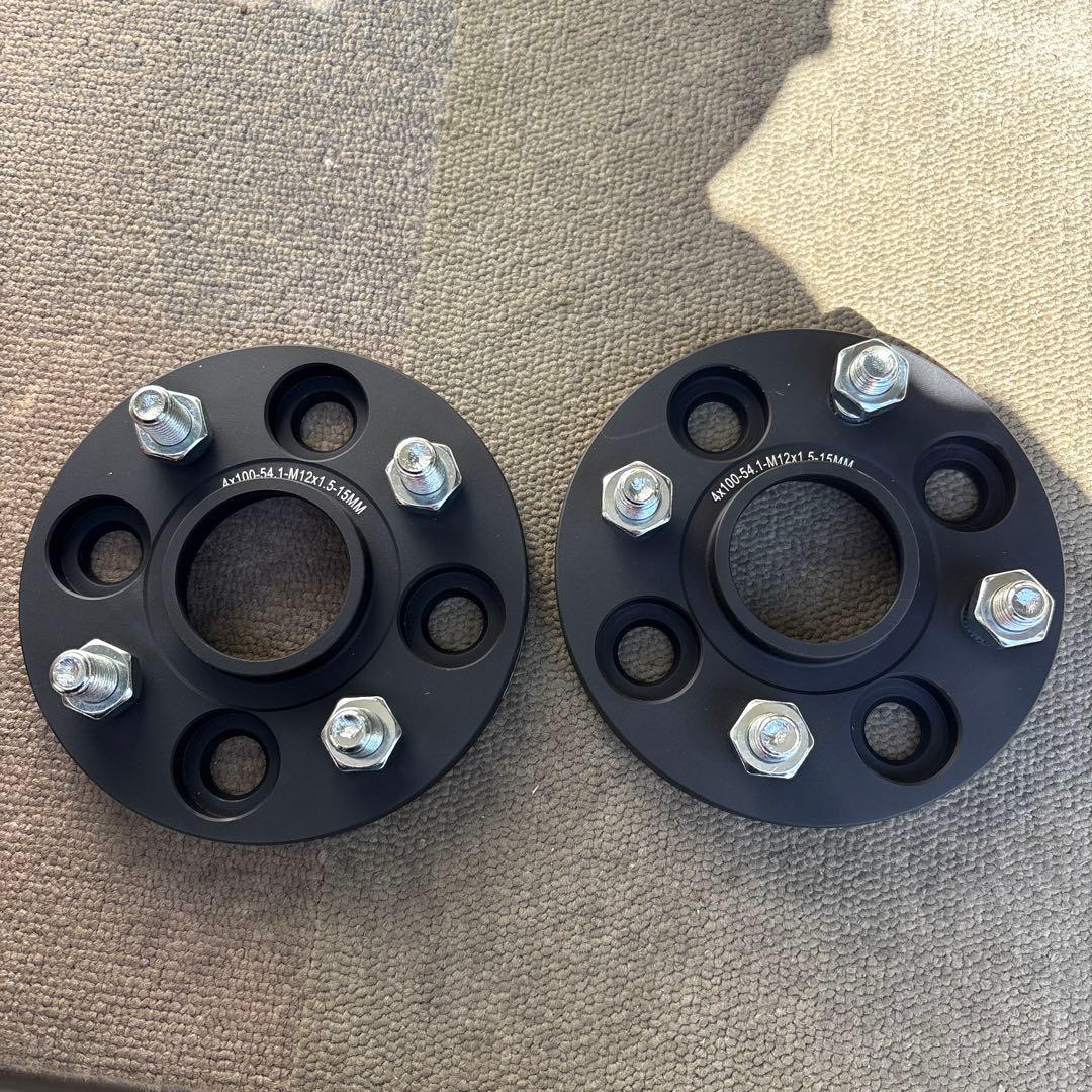 4-Hole 4X100-54.1-M12X1.5-15Mm