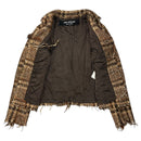 Junya Watanabe Comme Des Garcons Others 03Aw Frayed-Edge Wool Tweed Short Jacket