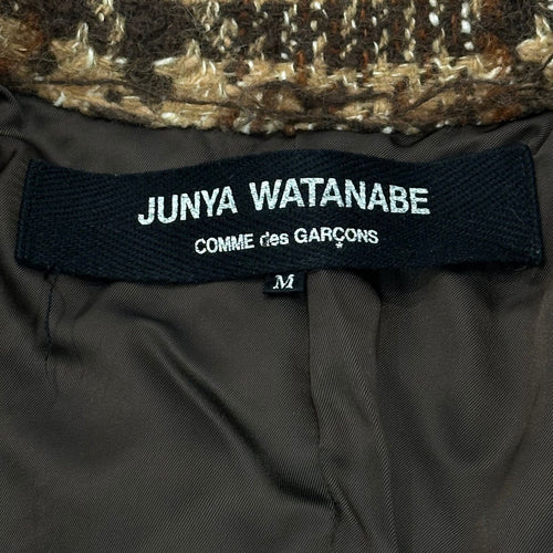 Junya Watanabe Comme Des Garcons Others 03Aw Frayed-Edge Wool Tweed Short Jacket