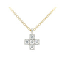 Tiffany Necklace K18Yg(18 )/Pt950(