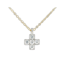Tiffany Necklace K18Yg(18 )/Pt950(