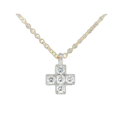Tiffany Necklace K18Yg(18 )/Pt950(