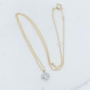 Tiffany Necklace K18Yg(18 )/Pt950(