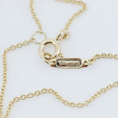 Tiffany Necklace K18Yg(18 )/Pt950(