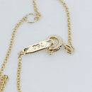 Tiffany Necklace K18Yg(18 )/Pt950(