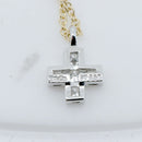 Tiffany Necklace K18Yg(18 )/Pt950(