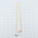 Tiffany Necklace K18Yg(18 )/Pt950(