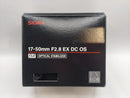 Sigma Zoom Lenses 17-50Mm F2.8 Ex Dc Os F