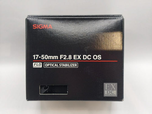 Sigma Zoom Lenses 17-50Mm F2.8 Ex Dc Os F
