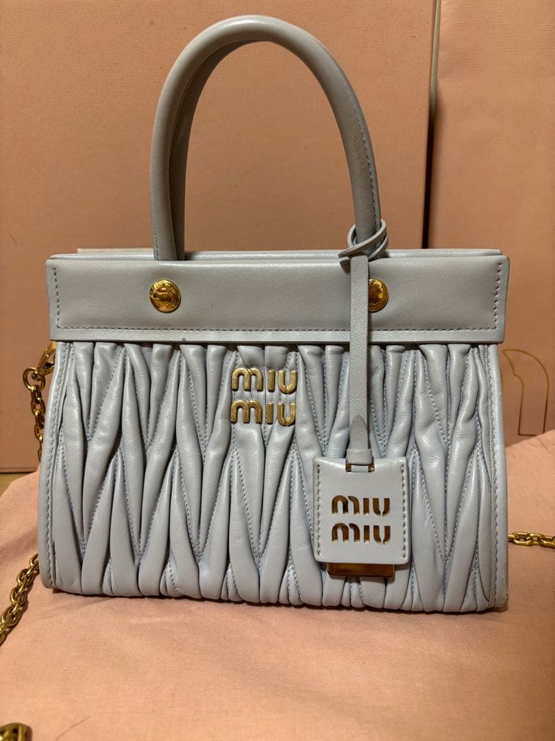 Miu Shoulder Bags Miumiu 5Ba243 Fiordaliso